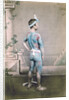 Tattooed Japanese groom (betto), Japan by Felice Beato