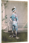 Tattooed Japanese groom (betto), Japan by Felice Beato