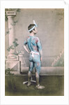 Tattooed Japanese groom (betto), Japan by Felice Beato