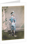 Tattooed Japanese groom (betto), Japan by Felice Beato