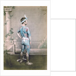 Tattooed Japanese groom (betto), Japan by Felice Beato