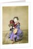 Geisha playing the tsuzumi, Japan by Felice Beato