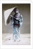 Museme, woman in winter costume, Japan by Felice Beato