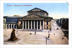 The National Theatre and Maximilian Strasse, Munich, Germany by Anonymous