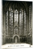 A chapel interior, Paris, France by Anonymous