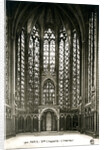 A chapel interior, Paris, France by Anonymous