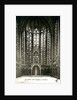 A chapel interior, Paris, France by Anonymous