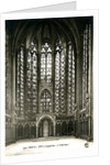 A chapel interior, Paris, France by Anonymous