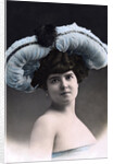 Paule Delys, theatre actress by Walery