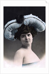 Paule Delys, theatre actress by Walery