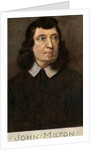 John Milton (1608-1674), English poet by CW Quinnell