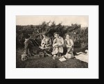 Women enjoying a picnic by Anonymous