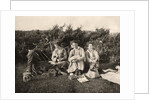 Women enjoying a picnic by Anonymous