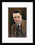 Rod la Rocque (1896-1969), American actor by WD & HO Wills