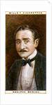 Adolphe Menjou (1890-1963), American actor by WD & HO Wills