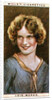 Lois Moran (1909-1990), American actress by WD & HO Wills
