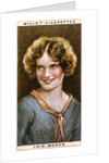 Lois Moran (1909-1990), American actress by WD & HO Wills
