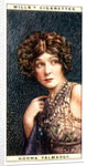 Norma Talmadge (1893-1957), American actress by WD & HO Wills