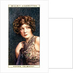 Norma Talmadge (1893-1957), American actress by WD & HO Wills