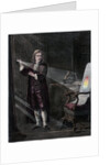 Newton investigating light by William Mouat Loudan
