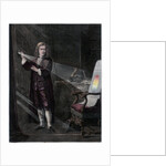 Newton investigating light by William Mouat Loudan