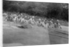 British soldiers washing in a mountain stream, Kalsi, India by Anonymous
