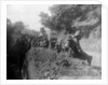 British soldiers resting on a route march, between kalsi and Chakrata, India by Anonymous