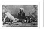 Monkey trainer, India by Anonymous