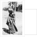 Arab woman and child by Anonymous