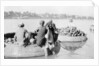 River craft laden with melons, Tigris River by Anonymous