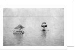 Crossing the Tigris river on inflated goat skins by Anonymous