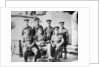 British officers on prison ship 'Royal Edward' moored just off Southend, November 1914 by Anonymous