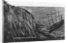 The cliffs and wrecked 'Preussen', Dover by Anonymous