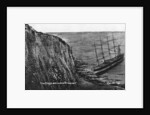 The cliffs and wrecked 'Preussen', Dover by Anonymous
