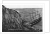 The cliffs and wrecked 'Preussen', Dover by Anonymous