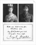 Royal christmas greeting card to the British troops by Anonymous