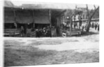 Arab coffee shop, Baghdad, Mesopotamia, WWI by Anonymous
