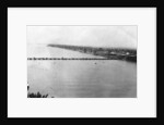 Lower pontoon bridge, Baghdad, Mesopotamia, WWI by Anonymous