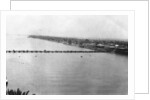 Lower pontoon bridge, Baghdad, Mesopotamia, WWI by Anonymous