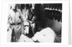 A British officer in a shoe shop, Baghdad, Mesopotamia, WWI by Anonymous