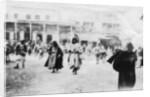 Busy square in Mosul, Mesopotamia by Anonymous