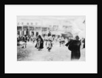 Busy square in Mosul, Mesopotamia by Anonymous