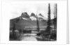 The Three Sisters, Canmore, Canadian Pacific Railway by John L Stoddard