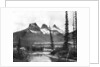 The Three Sisters, Canmore, Canadian Pacific Railway by John L Stoddard