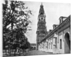 Court of Oranges and Mosque, Cordoba, Spain by John L Stoddard