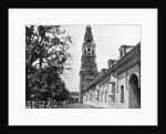 Court of Oranges and Mosque, Cordoba, Spain by John L Stoddard