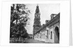 Court of Oranges and Mosque, Cordoba, Spain by John L Stoddard