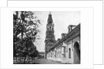 Court of Oranges and Mosque, Cordoba, Spain by John L Stoddard