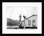Totem Poles, Alaska, USA by John L Stoddard