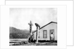 Totem Poles, Alaska, USA by John L Stoddard